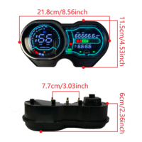 Penjualan Langsung dari Pabrik Dasbor Digital Moto Speedometer Digital Sepeda Motor untuk Bajaj Platina 100 E/S 125