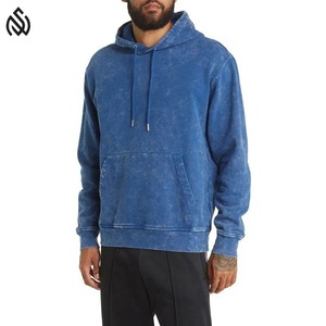 Sudaderas con capucha de lavado ácido de calidad superior para hombre, ropa de invierno de talla grande a la moda, sudaderas con capucha de lavado ácido - Product Image 4