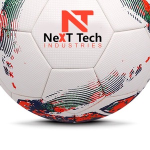 Next Tech Nouveau style Technologie hybride de football Ballon de match professionnel Matériau de texture en TPU Conception personnalisée et logo personnalisé - Product Image 5