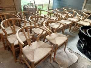 เก้าอี้รับประทานอาหารทำจากไม้โอ๊คธรรมชาติทันสมัยเก้าอี้ห้องรับประทานอาหารหรูหราทันสมัยเก้าอี้ไม้เนื้อแข็งสำหรับเฟอร์นิเจอร์บ้าน - Product Image 5