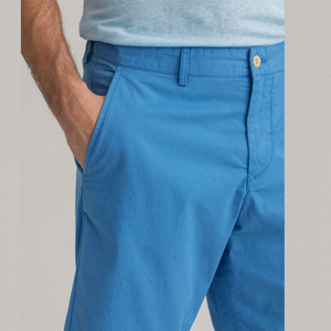 Summer Washed Cotton <b>Men's</b> Casual <b>Shorts</b>, Solid Color, <b>Slim</b>-Fit, Plus Size, Versatile Everyday Wear for Modern <b>Men</b> and Comfort - Product Image 4