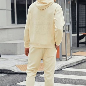 ชุดวอร์มผู้ชายแบบมีฮู้ด ไซส์ใหญ่ คุณภาพพรีเมียม น้ำหนักเบา สำหรับฤดูหนาว สไตล์ลำลอง ผลิตจากวัสดุรักษ์โลก แห้งเร็ว - Product Image 2