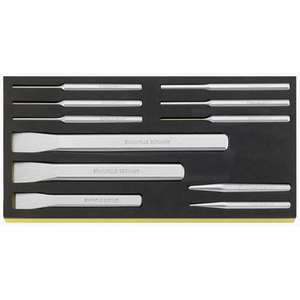 Juego de 11 piezas de cinceles y punzones Stahlwille en estuche TCS - Product Image 1