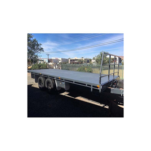 Eficientes remolques de automóviles de parte superior plana para un transporte fluido de vehículos Maquinaria Materiales de construcción - Product Image 3
