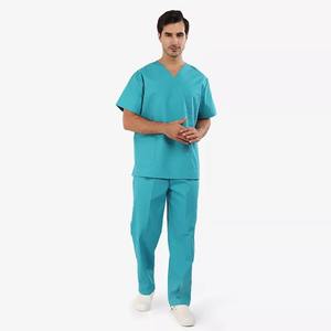 Uniformes médicaux de haute qualité pour hôpitaux, marque privée, vente en gros, manches courtes, couleur et logo personnalisés - Product Image 5