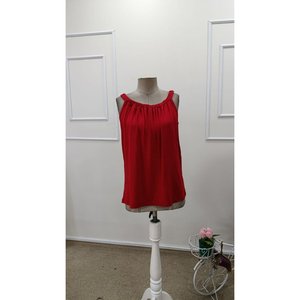 Blusa de Viscosa con Tirantes y Fruncido Frontal para Mujer de Jane's - Top Ligero sin Mangas para Uso Diario - Product Image 4