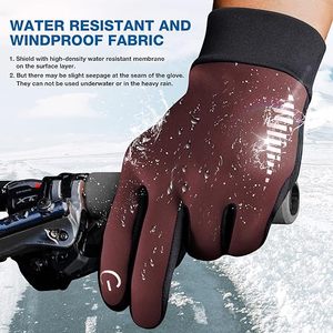 Gants d'hiver classiques Thermique Chaud Extérieur Usage Quotidien Confortable Protection des mains Douces - Product Image 5