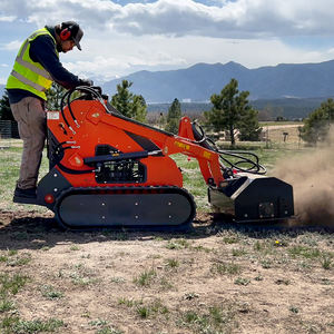 Pour les accessoires de motoculteur, 38 lames, profondeur de travail 60-150 mm, largeur de travail 1000 mm, pour mini chargeuse sur chenilles - Product Image 2