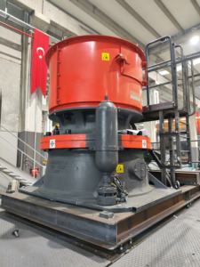 High-Performance HP 100 Cone <b>Crusher</b> Machine 155 TPH with Core Motor Bearing Gearbox Components - Product Image 2
