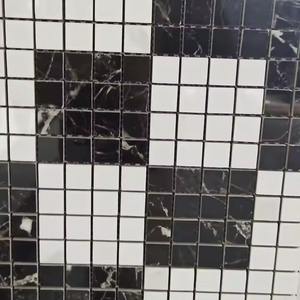 New Carrara White Pattern Decorative <b>Mosaic</b> Wall Tiles 30x30cm 300x300mm Backsplash for House in California USA - Product Image 2