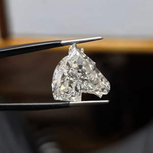 Diamant de laboratoire certifié IGI, taille fantaisie ananas, 1,02 carats, couleur D, clarté VS, poli, rempli, pour bijoux - Product Image 1