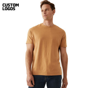 Camisetas Personalizables con Logotipo de Alta Calidad, 100% Algodón, Camisetas Estampadas de Manga Corta para Hombre - Product Image 3