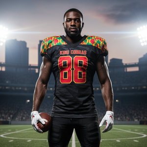 ชุดยูนิฟอร์มอเมริกันฟุตบอลสำหรับผู้ใหญ่ประสิทธิภาพสูง - ระบายอากาศได้ดี 100% โพลีเอสเตอร์ กางเกงขาสั้น ปรับแต่งชื่อทีม สี และชุดสโมสรได้ - Product Image 5