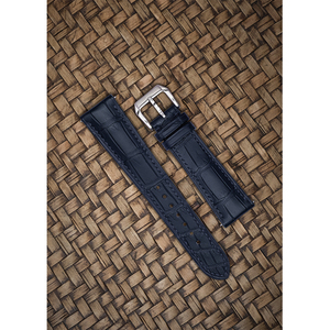 Pulsera de cuero de vaca de cocodrilo de alta calidad, correa de reloj, diseño rectangular Delgado, accesorio de moda de Vietnam - Product Image 2