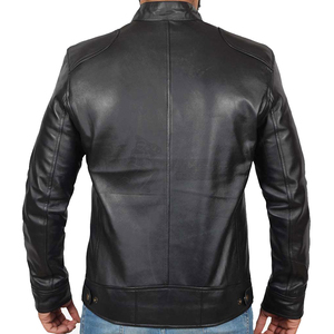 Veste en cuir de haute qualité pour homme à la mode tendance confortable à manches longues personnaliser la veste - Product Image 4