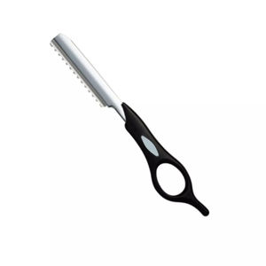 Navaja Profesional de Plástico para Adelgazar el Cabello, Cabezal Rotatorio, Cuchilla Única Reemplazable, Cuchillas de Acero Inoxidable, Herramienta de Texturización Facial para Salón - Product Image 3