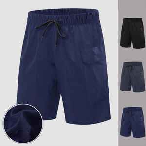 Fabricante de tela de algodón 100% de alta calidad, pantalones cortos elásticos con logotipo personalizado para hombres, estilo informal con bolsillos decorativos de patrón - Product Image 4
