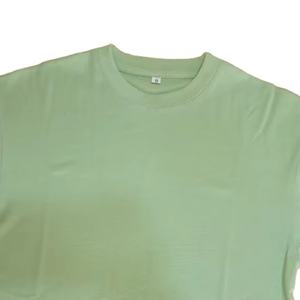 Conjunto Casual de Verano de Dos Piezas para Hombre, Diseño Personalizado, Hombros Caídos, Cuello Redondo, Tejido Grueso, 100% Algodón, Secado Rápido, Transpirable - Product Image 3