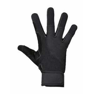 Guantes Masters para Descenso en Rappel, Guantes Negros para Cuerda Rápida, Guantes de Seguridad con Palma Reforzada de Cuero Genuino - Product Image 2