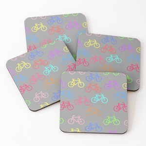 High Quality Wood <b>Coasters</b> square with Printed Tea Serving <b>Coasters</b> 4 Pieces <b>Set</b> Hot Selling Kitchen Ware Home <b>and</b> Kitchen - Product Image 5