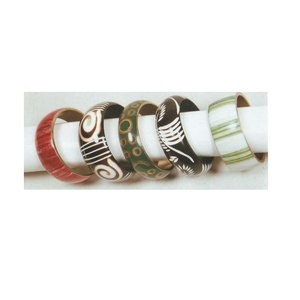 Bracelets en résine multicolore Bangles pour femmes Utilisation de résine époxy pour bracelet en tube de perles Bijoux de mode - Product Image 6