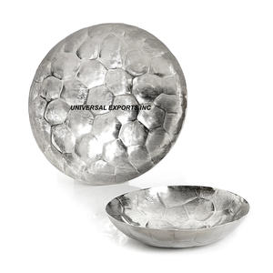 Ensemble de quatre plateaux à chocolat en métal de forme ronde plateau à chocolat de luxe le plus vendu en gros nouveau plateau à chocolat - Product Image 3