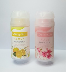 Filtro de ducha de carbón activado perfumado con vitamina C ionizador de SPA doméstico para eliminación de cloro para uso doméstico RV hecho en Corea - Product Image 1