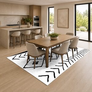 <b>RUGS</b> DEPOT LXDP-0063 Wholesale Grey Silver Vintage Patchwork Digital Printed Machine Washable Chenille Area <b>Rug</b> <b>Non</b> <b>Slip</b> - Product Image 4