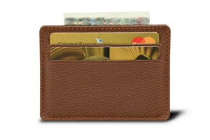 Nouveau Porte-cartes d'identité en cuir PU uni pour homme/femme, porte-cartes d'affaires fin et court, portefeuille RFID personnalisé avec logo, fermeture ouverte, doublure en satin - Product Image 4