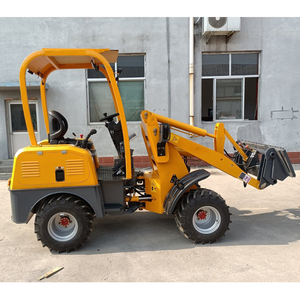 <b>Small</b> Loader Four - <b>Wheel</b> Drive Electric Front - Mounted Mini Loader, Garden Electric <b>Wheel</b> Loader for Daily Construction - Product Image 5