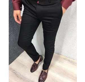 ขายส่ง กางเกงขายาวทรงสลิมผ้าลูกฟูกสำหรับผู้ชาย รุ่นใหม่ปี 2025 คุณภาพสูง ระบายอากาศได้ดี ผลิตจากโพลีเอสเตอร์ 100% ปรับแต่งได้ - Product Image 3