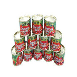 Mejor Precio, Pasta de Tomate Enlatada Doble Concentrada 28-30% Brix, 70g, Sin Aditivos, para OEM, en Venta - Product Image 3