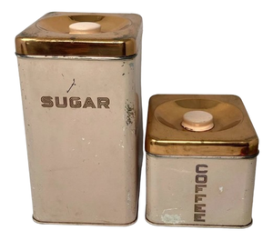 ชุดภาชนะสำหรับตกแต่งบนโต๊ะอาหารทำจากโลหะดีบุกเคาน์เตอร์ครัว - Product Image 1