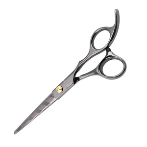 Ciseaux de coiffure en acier inoxydable de salon professionnel en gros de bonne qualité avec des outils de coupe de barbier et de beauté à lame droite tranchante - Product Image 3