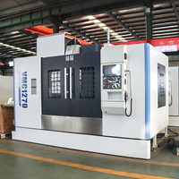 Centre d'usinage vertical CNC de précision VMC1270, machine de fraisage, lit en fonte HT300, broche BT40, fabrication de pièces aérospatiales