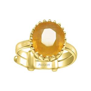 NOVAMART Fine Bangkok Certified Astrological Gemstone Panchdhatu <b>Crown</b> Setting <b>Ring</b> 4.25-12.25 Ratti Amethyst Religious Wholesal - Product Image 1