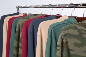 Heavy Weight Soft Thick Plain Cotton Fleece Custom Printed Hoodie For Men Oversized Vintage Hoodies & Sweatshirts 3D Hoodies - Product Image 6