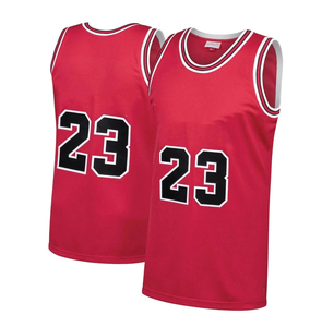 Ensemble de maillots de basket-ball réversibles personnalisés authentiques, imprimés, respirants, grande taille, haute qualité, design personnalisable - Product Image 5