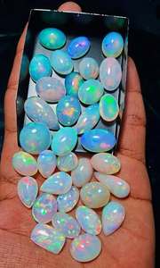 โอปอลเอธิโอเปียธรรมชาติทรงหลังเบี้ย - โอปอลเวโลหลากสี - อัญมณีคุณภาพสูงราคาขายส่ง - Product Image 3