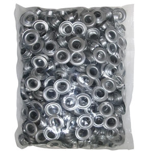 Anillas Semiautomáticas de Acero Inoxidable # 3 – 1000 piezas para pancartas, vinilos y letreros - Product Image 1