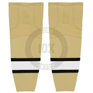 Chaussettes de hockey sur glace durables avec manchette élastique et chaussettes de hockey sur glace à coutures renforcées - Product Image 1