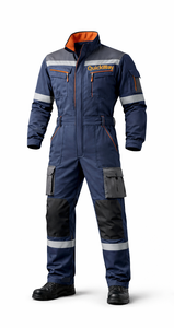 Overol de Seguridad Ligero, Impermeable, de Alta Visibilidad, para Hombre, Talla Grande, Hecho de Poliéster, Venta al por Mayor, Alta Calidad, Bajo Precio - Product Image 2