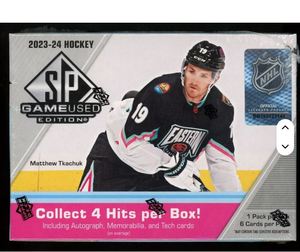 Nouvel arrivage : Grossiste de boîtes de collection de cartes de hockey Upper Deck SP Game Used 2023-24 au prix de gros - Product Image 6