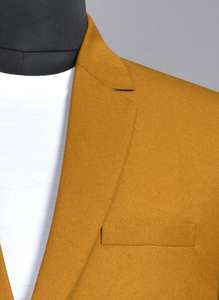 Blazer Dorado Mostaza Exclusivo para Hombre, para Oficina, Eventos Casuales, Eventos Empresariales y Uso Nocturno, Disponible a un Precio Competitivo - Product Image 4
