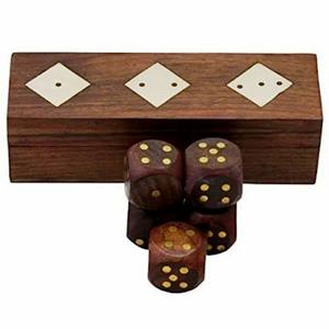 Caja de Cosméticos de Madera Ecológica Artesanal y Regalos para Colgar en la Pared Hechos en India - Product Image 6