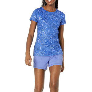 Direct Sales Factory High Quality Women's T Shirts Custom Designs Quick Dry Breathable Eco-Friendly New Fashion O-Neck Short - Product Image 1
