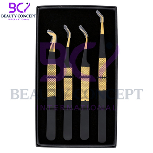 Professional Series Made in Pakistan Salon Grade Good Seller Multi Functional Steel Material Newest Lash Extension Tweezers - Product Image 3