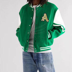 Chaqueta Letterman de Invierno para Hombre, Estilo Urbano, Calidad Premium, Transpirable, Logotipo Frontal Personalizable, Venta al Por Mayor - Product Image 2