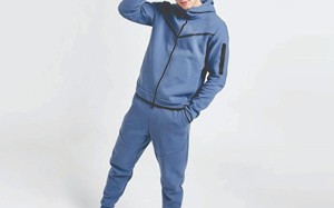 Chándales Deportivos para Hombre al por Mayor de Secado Rápido y Transpirables con Logotipo y Talla Personalizados, Mangas Largas, Cierre de Cremallera Frontal, Chándales Deportivos de Felpa Técnica para Hombre - Product Image 5