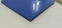 Panneaux en plastique robustes, stabilisés aux UV, colorés, en polymère PE, imperméables, couleur personnalisable, revêtement mural intérieur, découpe ISO